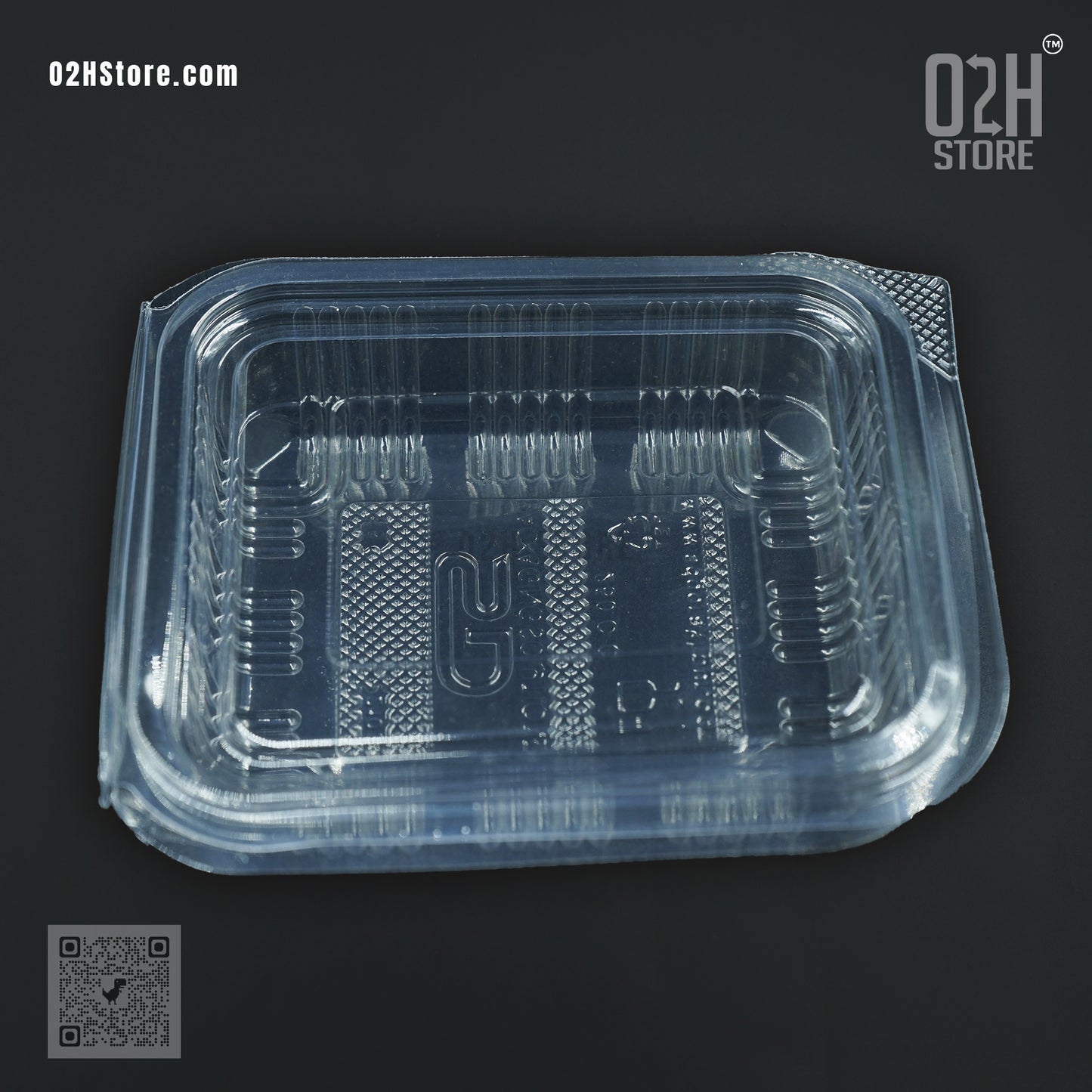 250 ml Transparent Hinged Boxes