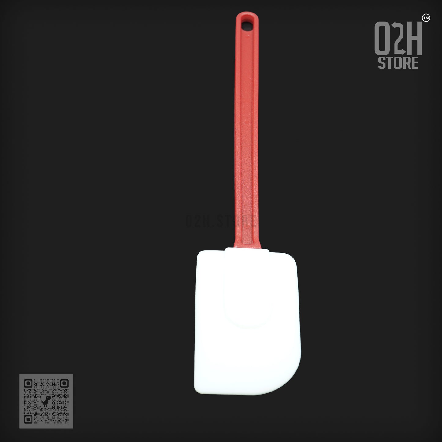 Silicone Spatula Red handle – Heat Resistant & Safe