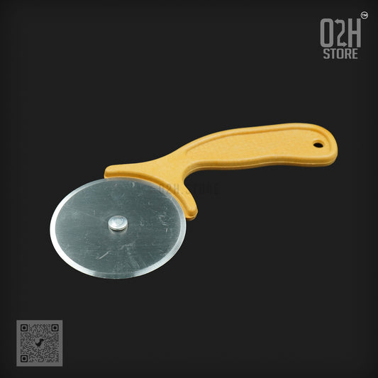 Compact Stainless Steel Pizza Cutter