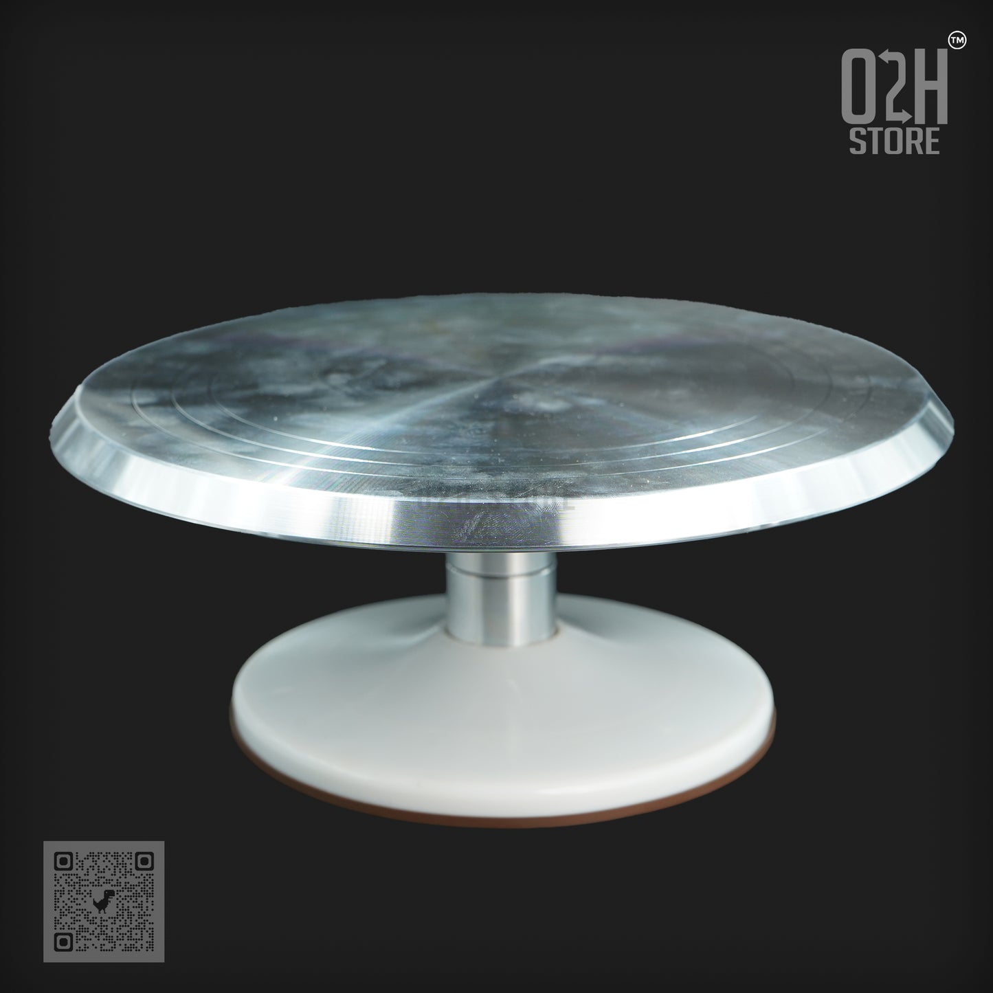 31 cm Steel Cake Turntable β 360Β° Rotating Stand