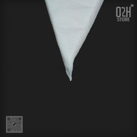 15" Transparent Piping Bags – Polythene Icing Set