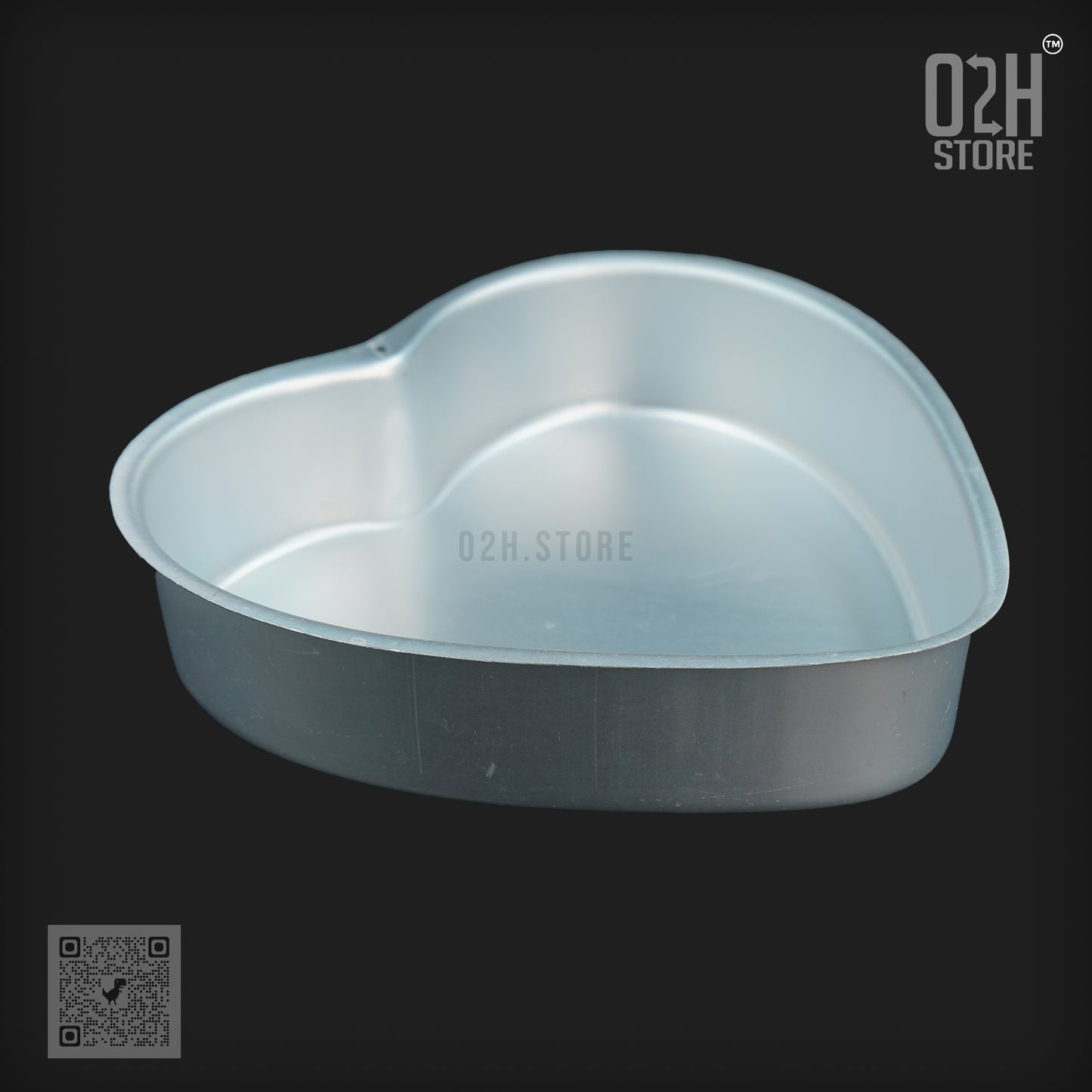 Heart Cake Mould โ Aluminium Baking Tin