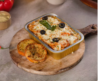 Creative Aluminium Containers with Lid