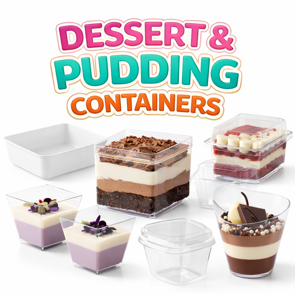 Dessert / Pudding Container