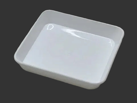 3x3 Square Dessert Tray – white