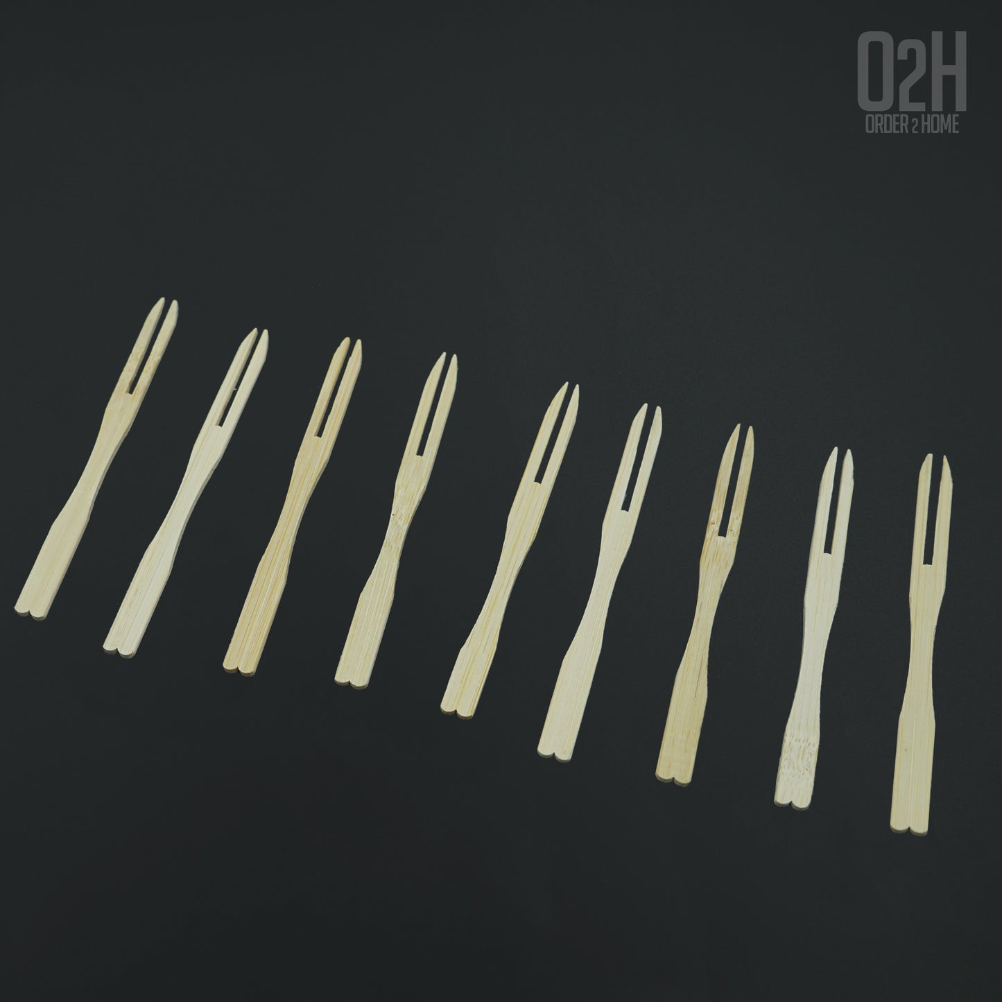 Natural Wooden Fruit Picks – 70 Disposable