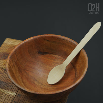 160mm Wooden Spoons – Pack of 100