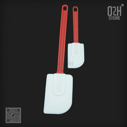 Silicone Spatula Red handle – Heat Resistant & Safe