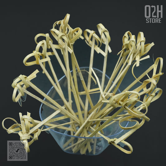 Fancy Bamboo Skewers 6 inch – Pack of 85 Pieces