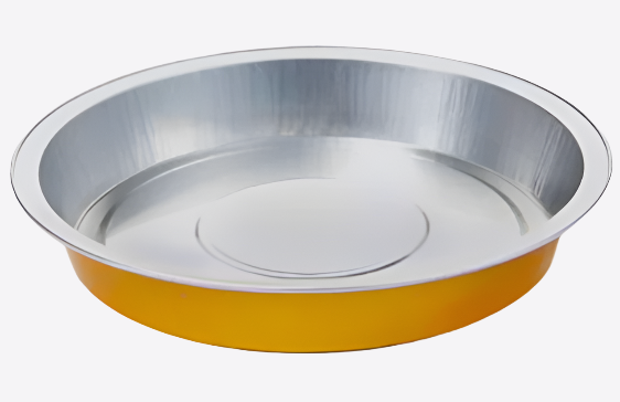 Gold Foil Plates 220ml with Lid – Pack of 600