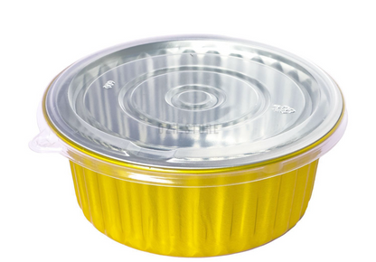 960ml Gold Aluminium Containers – Pack of 500