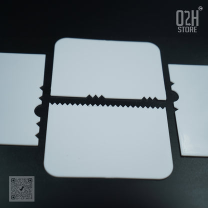 Cake Scraper & Cutter Set – 4 Plastic Tools