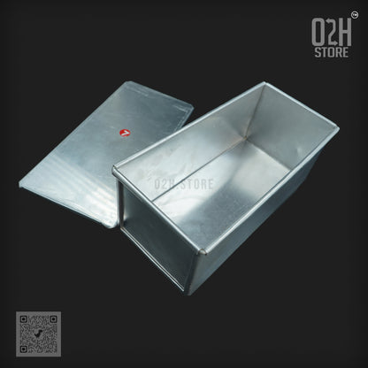 Bread Mould Box with Lid – Aluminium Loaf Pan