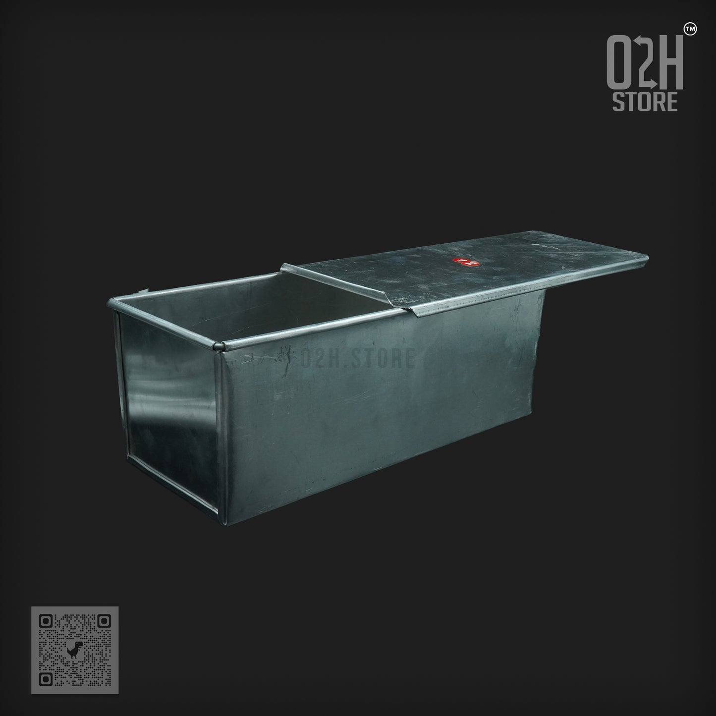 Bread Mould Box with Lid – Aluminium Loaf Pan