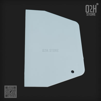 Cake Scraper Set – 2 Plastic Pieces 7.5"