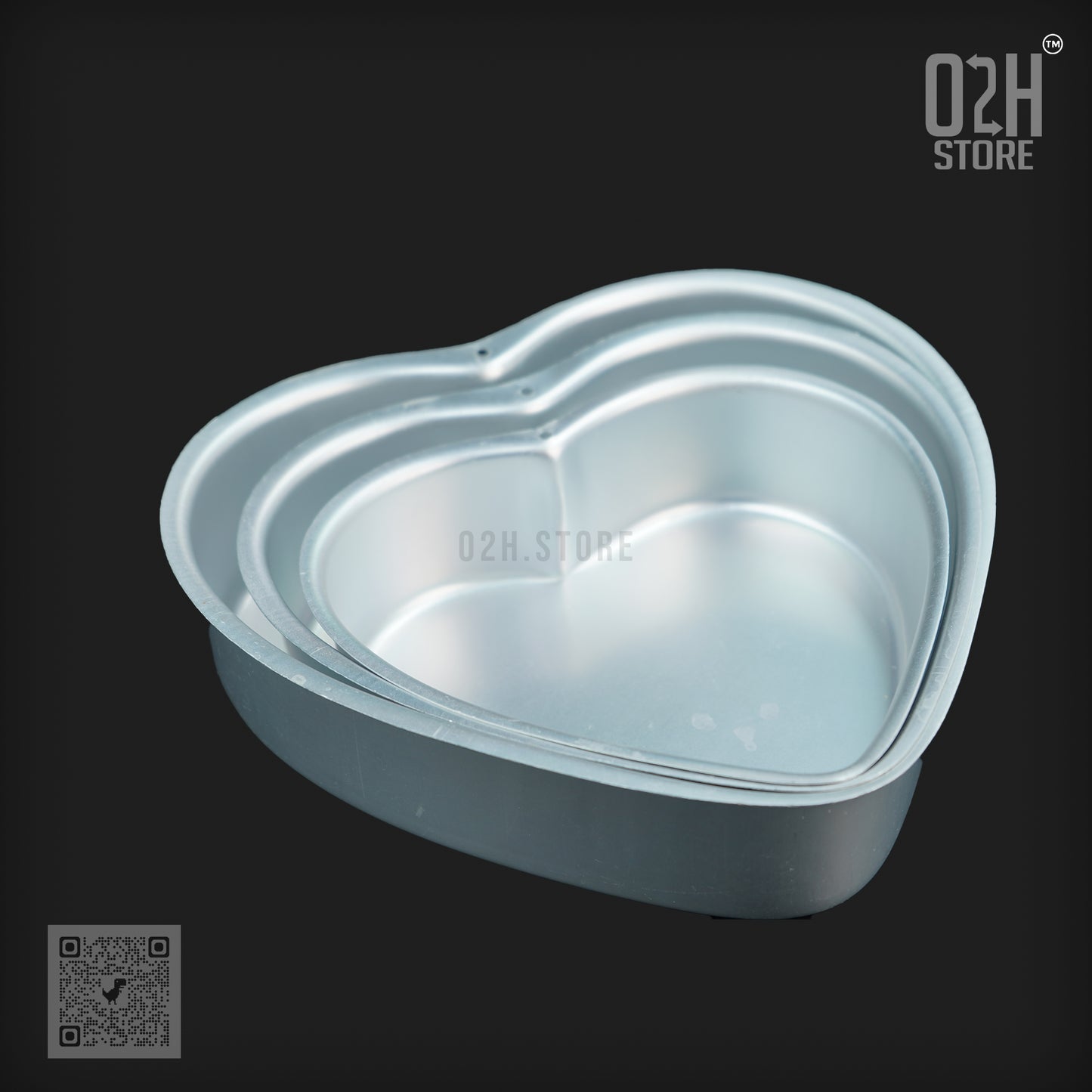 Heart Cake Mould – Aluminium Baking Tin