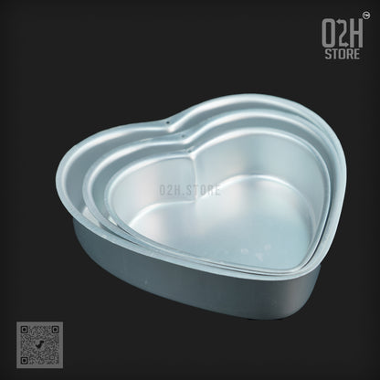 Heart Cake Mould – Aluminium Baking Tin