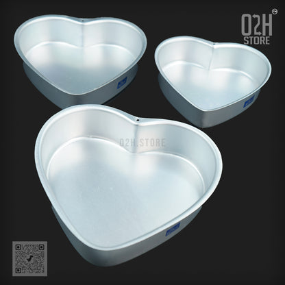 Heart Cake Mould – Aluminium Baking Tin