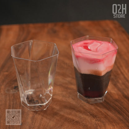 Hexagon Dessert Cup 60ml – Stylish Look