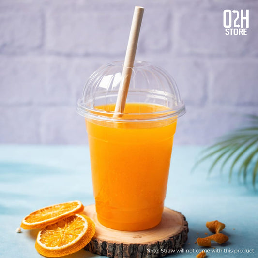 300 ml PET Glass with Dome Lid – Premium Cup